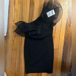 Zara Off-Shoulder Bodycon Mini Dress